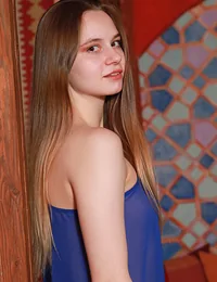 Pink in Blue